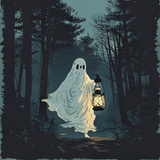 Wandering Ghost Lantern 2176