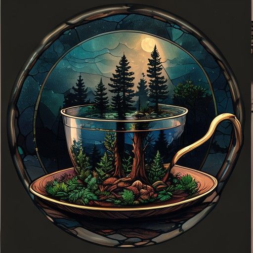 Tea Cup Forest