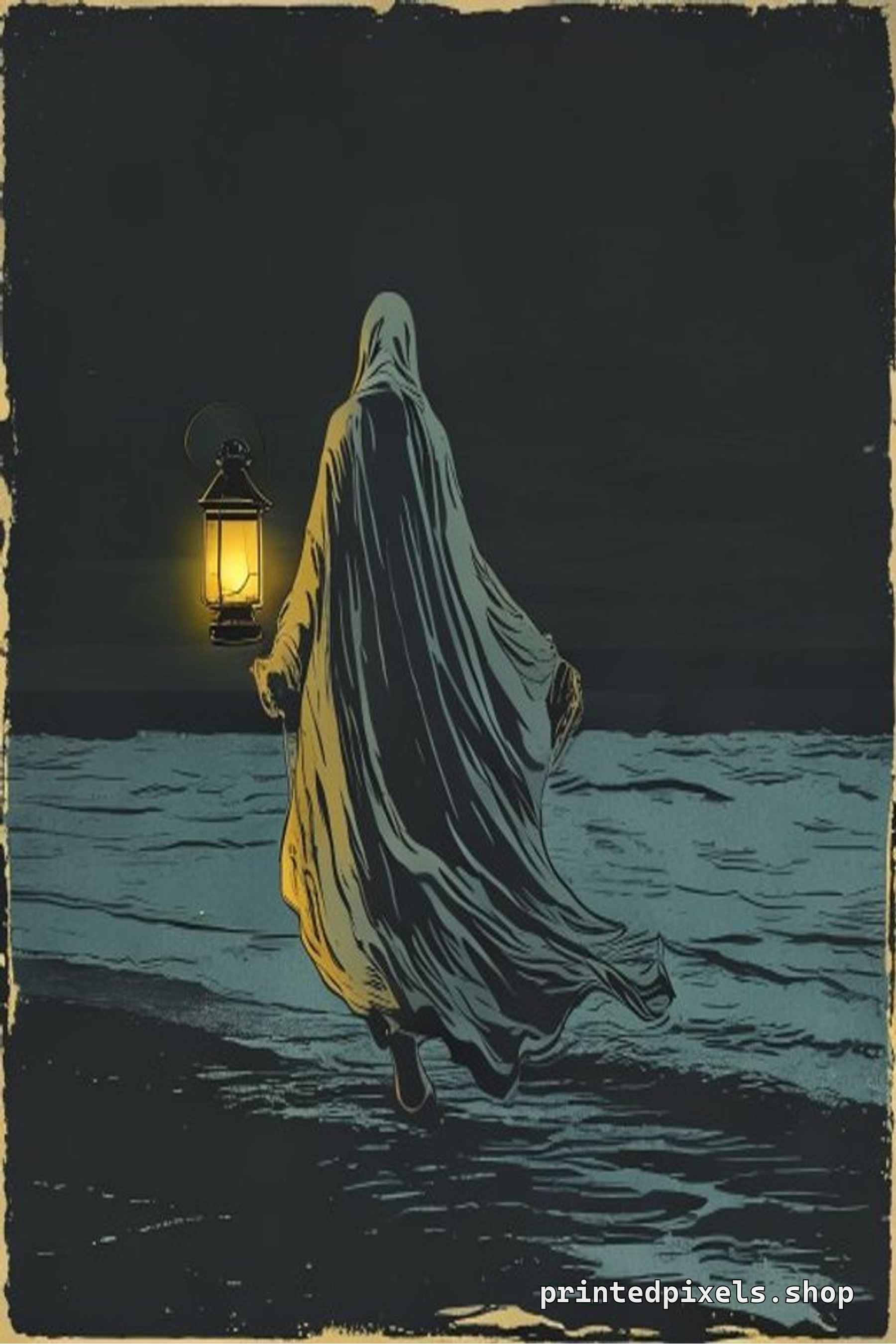Wandering Phantom by the Tide