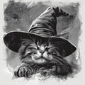Sleepy Cat Wizard 1914